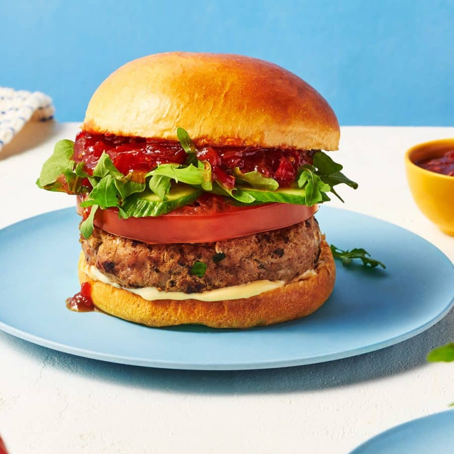 Image of turkey burger recipe